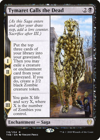 Tymaret Calls the Dead [Theros Beyond Death] Magic: The Gathering