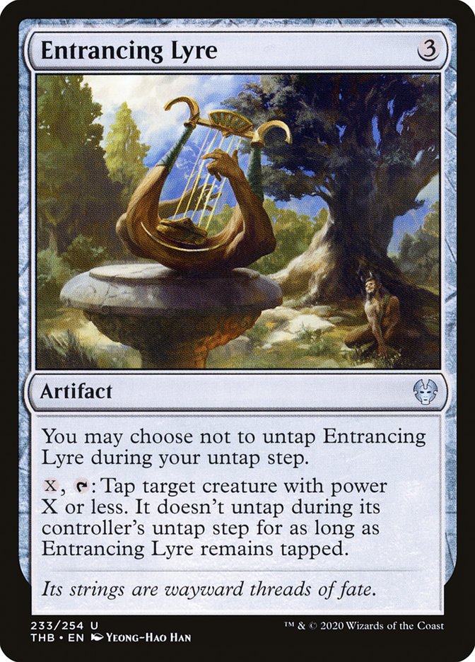 Entrancing Lyre [Theros Beyond Death] Magic: The Gathering