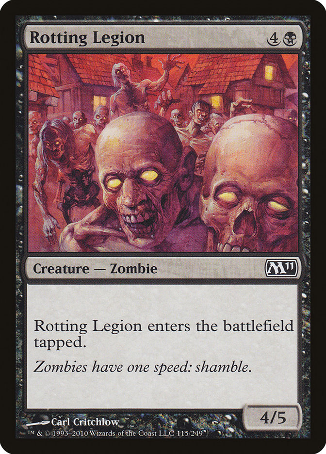 Rotting Legion [Magic 2011] Magic: The Gathering