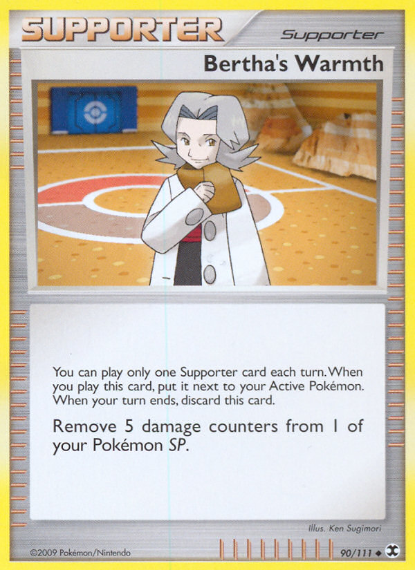 Bertha's Warmth (90/111) [Platinum: Rising Rivals] Pokémon