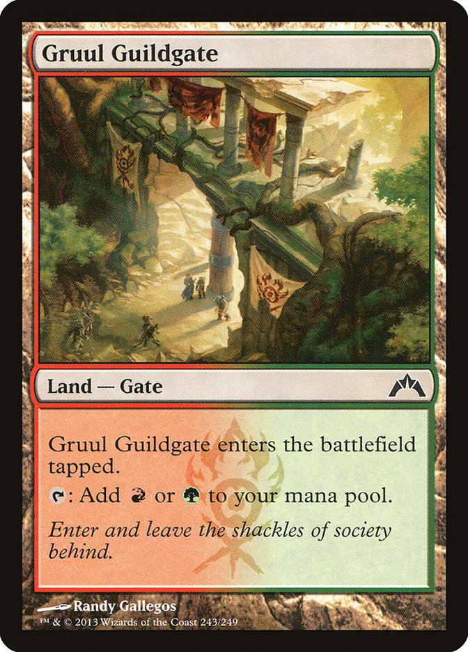 Gruul Guildgate [Gatecrash] Magic: The Gathering
