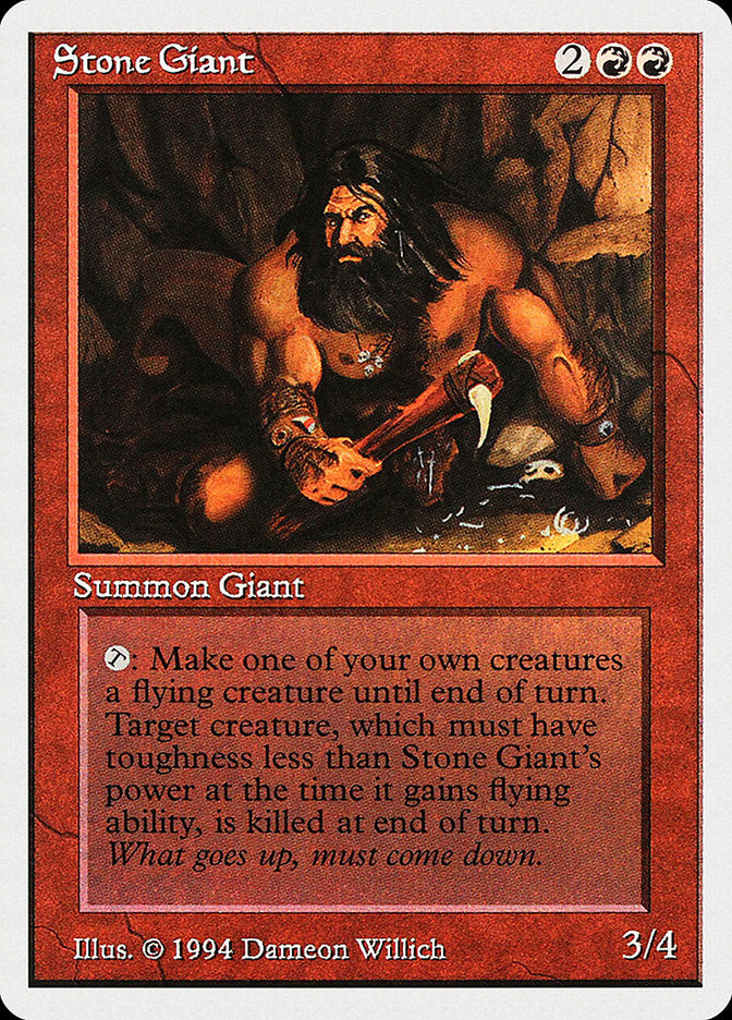 Stone Giant [Summer Magic / Edgar] Magic: The Gathering