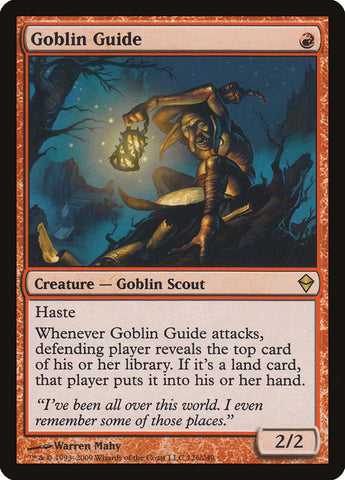 Goblin Guide [Zendikar] Magic: The Gathering