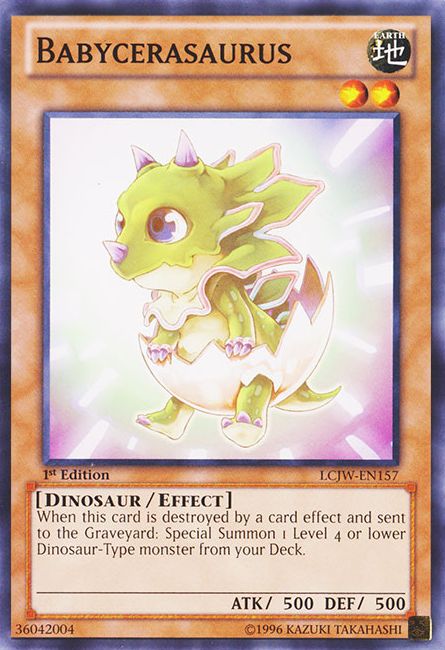 Babycerasaurus [LCJW-EN157] Common Yu-Gi-Oh!