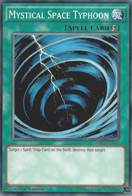 Mystical Space Typhoon [WIRA-EN051] Common Yu-Gi-Oh!