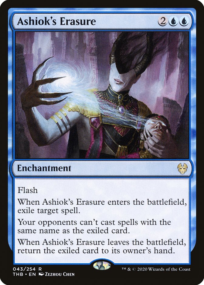 Ashiok's Erasure [Theros Beyond Death] Magic: The Gathering