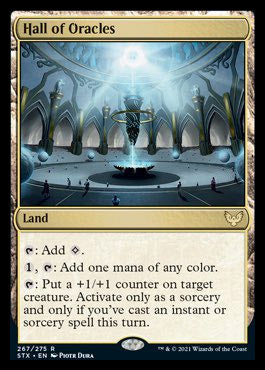 Hall of Oracles [Strixhaven: School of Mages] Magic: The Gathering