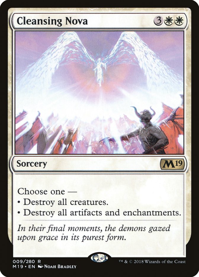 Cleansing Nova [Core Set 2019] Magic: The Gathering