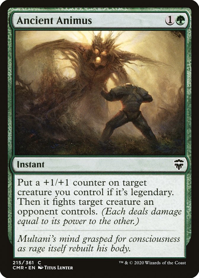 Ancient Animus [Commander Legends] Magic: The Gathering