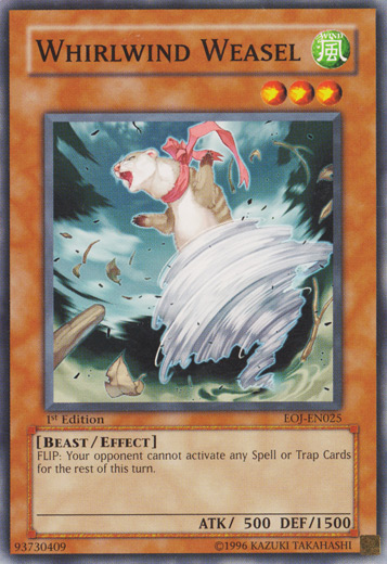 Whirlwind Weasel [EOJ-EN025] Common Yu-Gi-Oh!