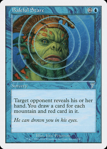 Baleful Stare [Seventh Edition] Magic: The Gathering