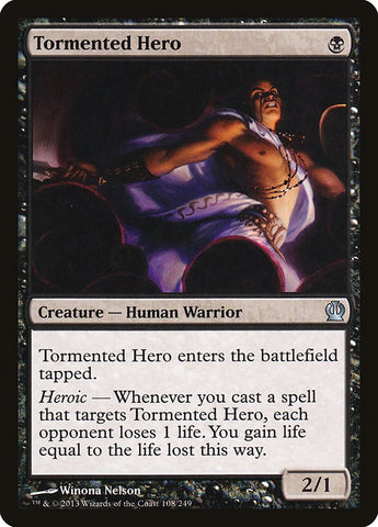 Tormented Hero [Theros] Magic: The Gathering