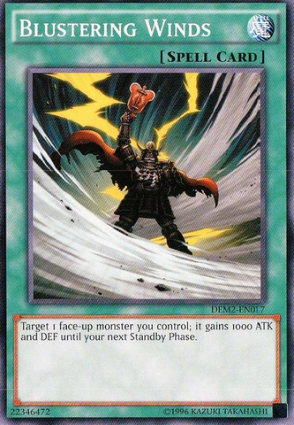 Blustering Winds [DEM2-EN017] Common Yu-Gi-Oh!