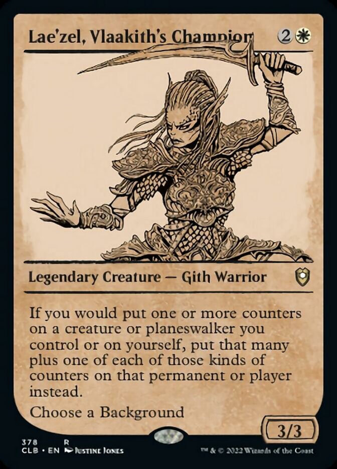 Lae'zel, Vlaakith's Champion (Showcase) [Commander Legends: Battle for Baldur's Gate] Magic: The Gathering
