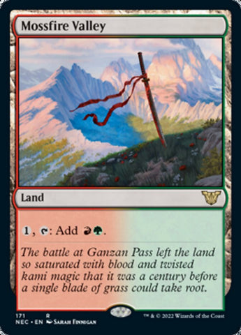 Mossfire Valley [Kamigawa: Neon Dynasty Commander] Magic: The Gathering