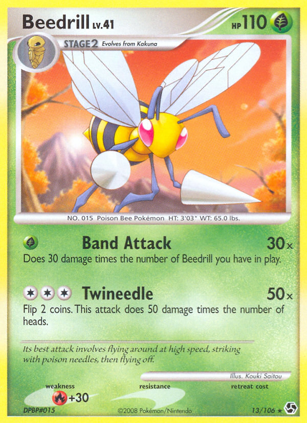 Beedrill (13/106) [Diamond & Pearl: Great Encounters] Pokémon