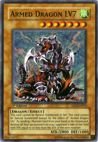 Armed Dragon LV7 [DP2-EN012] Super Rare Yu-Gi-Oh!