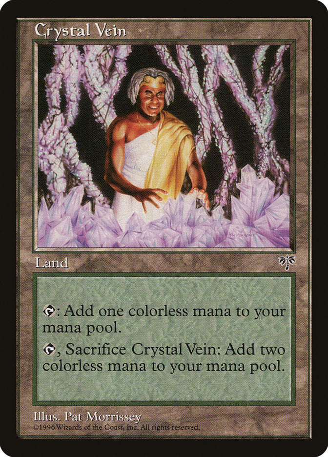 Crystal Vein [Mirage] Magic: The Gathering