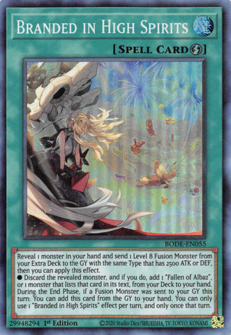 Branded in High Spirits [BODE-EN055] Super Rare Yu-Gi-Oh!
