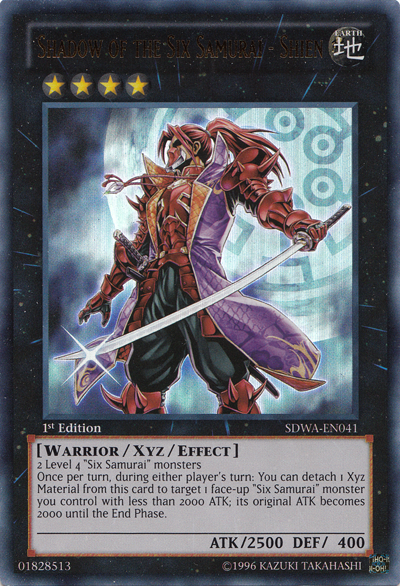 Shadow of the Six Samurai - Shien [SDWA-EN041] Ultra Rare Yu-Gi-Oh!