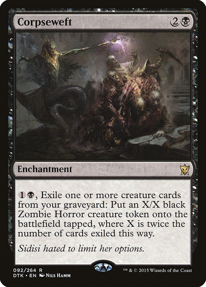 Corpseweft [Dragons of Tarkir] Magic: The Gathering