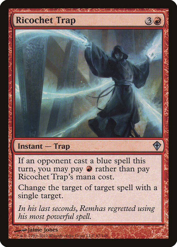 Ricochet Trap [Worldwake] Magic: The Gathering
