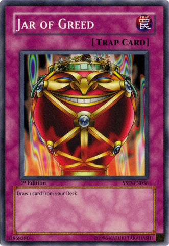 Jar of Greed [YSD-EN036] Common Yu-Gi-Oh!