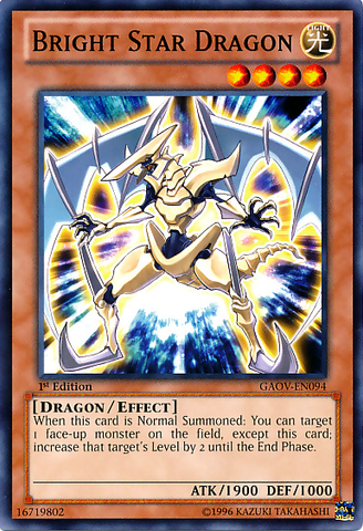 Bright Star Dragon [GAOV-EN094] Common Yu-Gi-Oh!