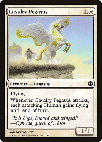 Cavalry Pegasus [Theros] Magic: The Gathering