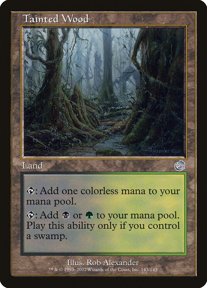 Tainted Wood [Torment] Magic: The Gathering