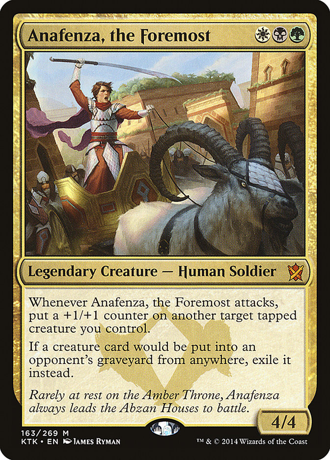 Anafenza, the Foremost [Khans of Tarkir] Magic: The Gathering