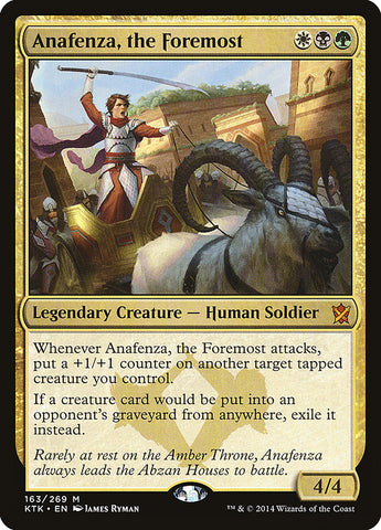 Anafenza, the Foremost [Khans of Tarkir] Magic: The Gathering