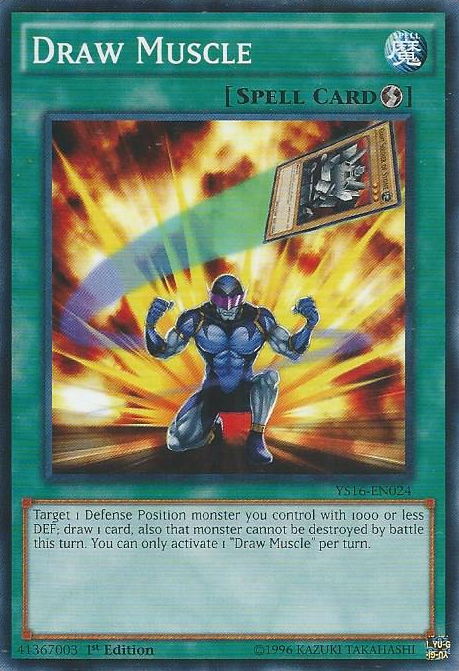 Draw Muscle [YS16-EN024] Common Yu-Gi-Oh!