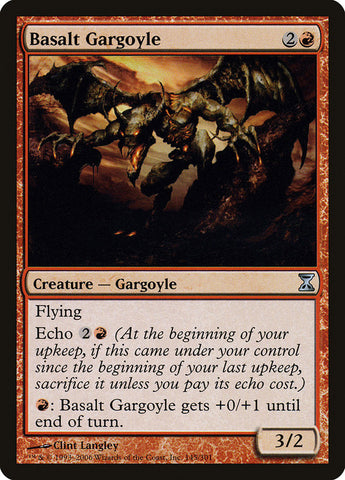 Basalt Gargoyle [Time Spiral] Magic: The Gathering