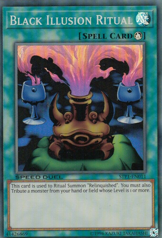 Black Illusion Ritual [STP1-EN011] Super Rare Yu-Gi-Oh!