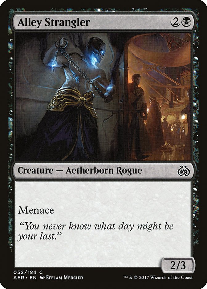 Alley Strangler [Aether Revolt] Magic: The Gathering