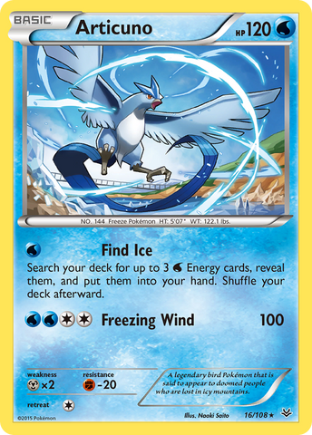 Articuno (16/108) [XY: Roaring Skies] Pokémon
