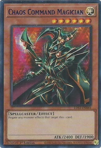 Chaos Command Magician (Blue) [LDS3-EN083] Ultra Rare Yu-Gi-Oh!