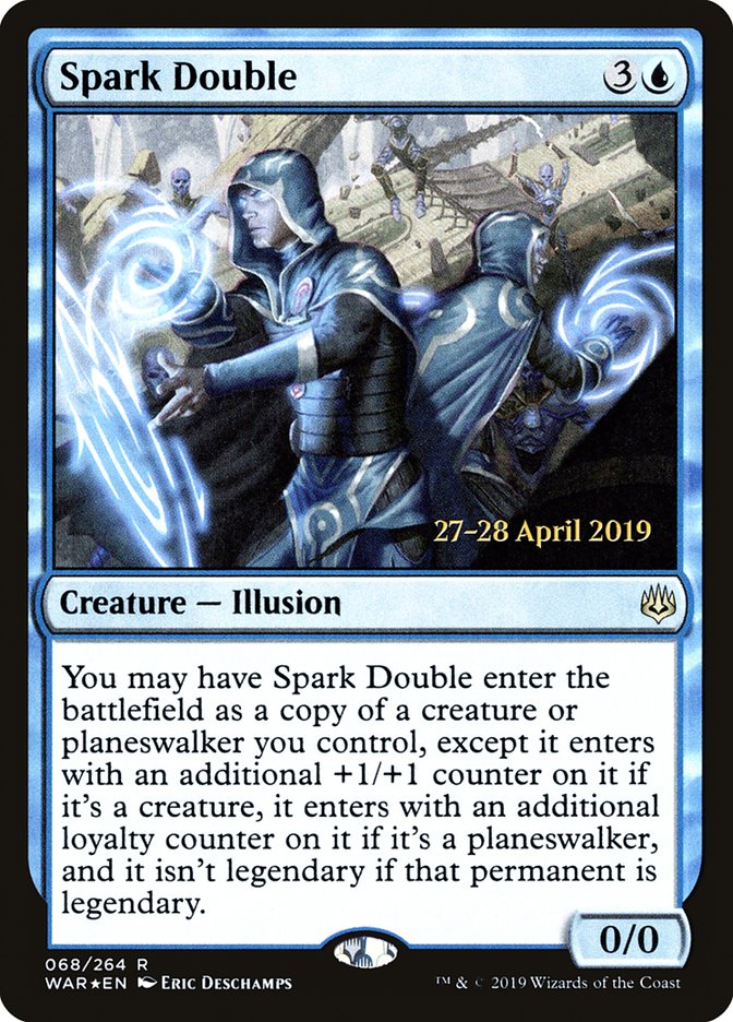 Spark Double [War of the Spark Prerelease Promos] Magic: The Gathering