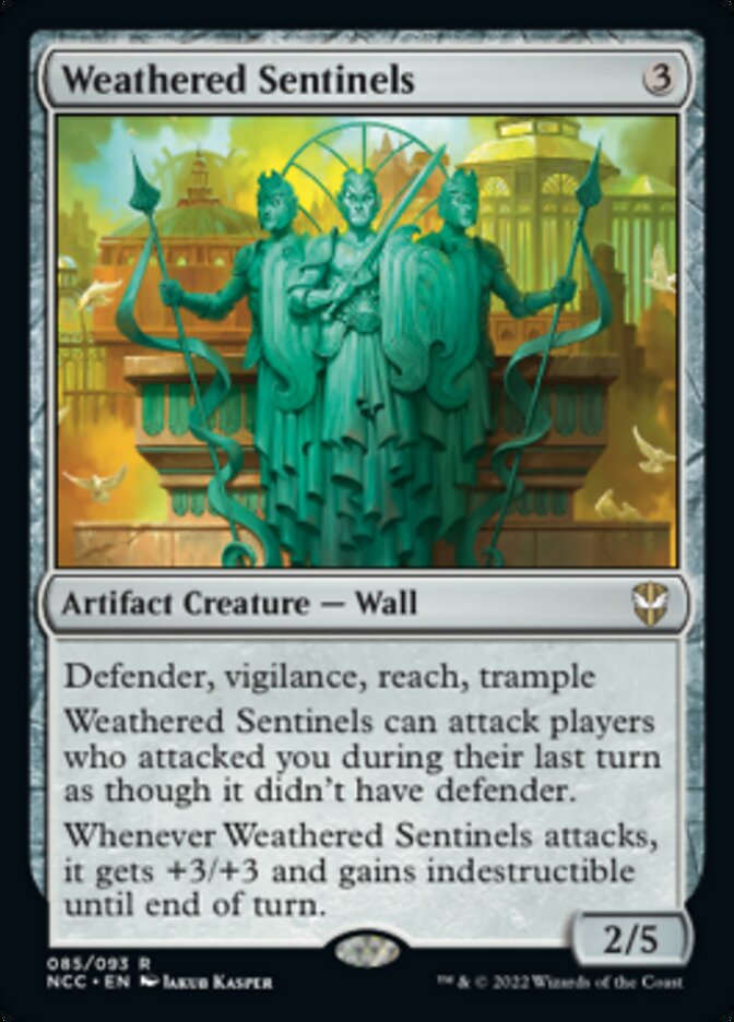 Weathered Sentinels [Streets of New Capenna Commander] Magic: The Gathering