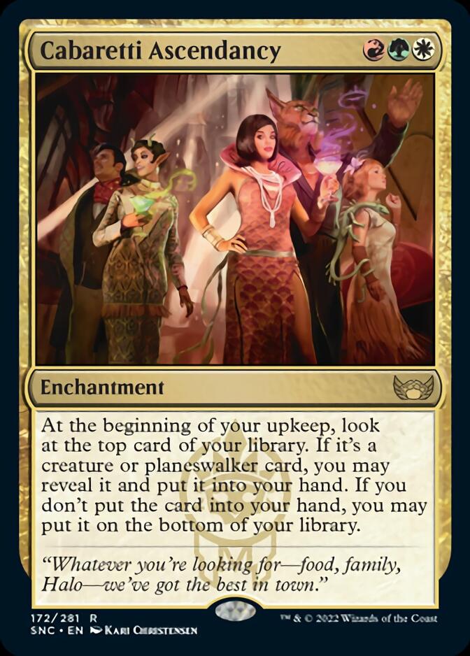 Cabaretti Ascendancy [Streets of New Capenna] Magic: The Gathering