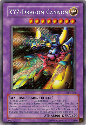 XYZ-Dragon Cannon [BPT-010] Secret Rare Yu-Gi-Oh!