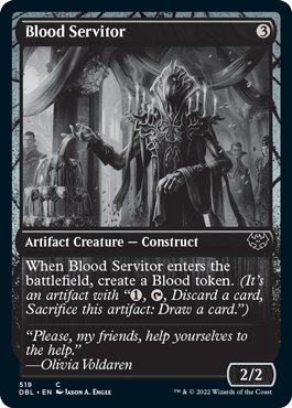 Blood Servitor [Innistrad: Double Feature] Magic: The Gathering