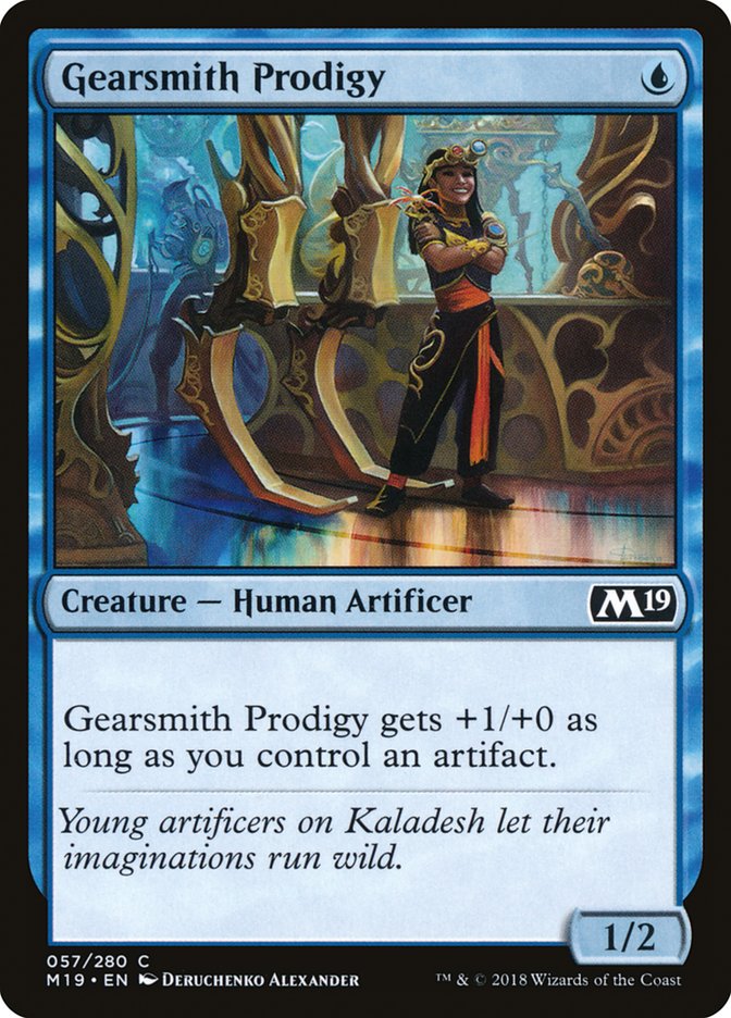 Gearsmith Prodigy [Core Set 2019] Magic: The Gathering