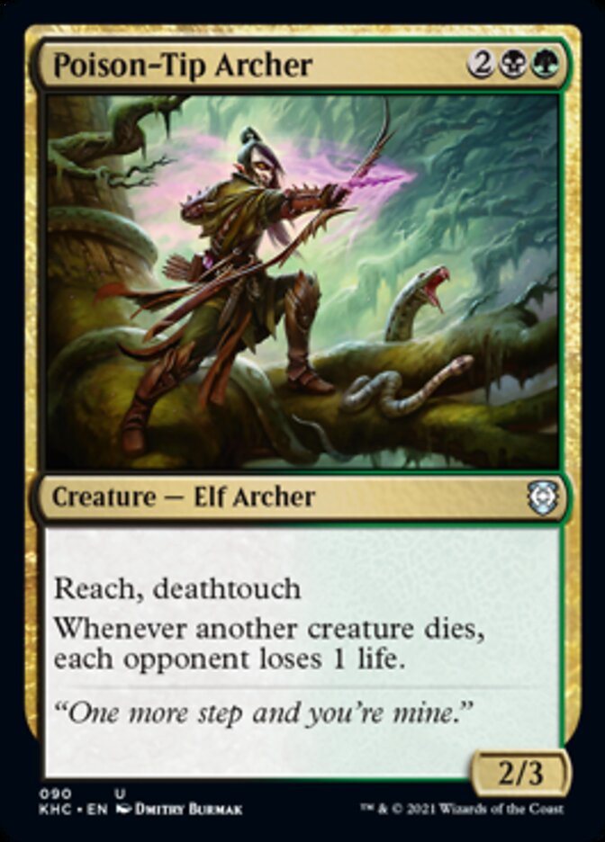 Poison-Tip Archer [Kaldheim Commander] Magic: The Gathering