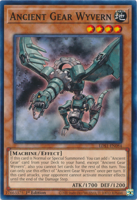 Ancient Gear Wyvern [LDS1-EN084] Common Yu-Gi-Oh!