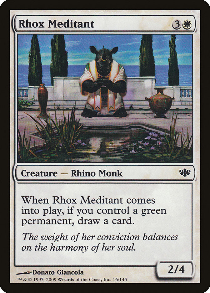 Rhox Meditant [Conflux] Magic: The Gathering