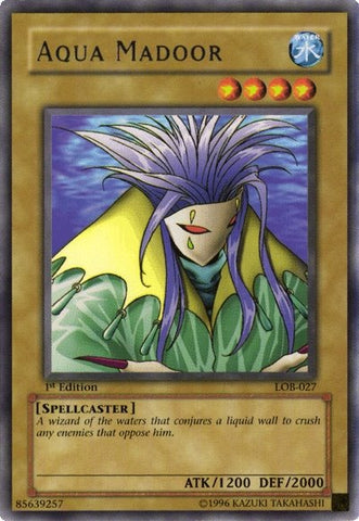 Aqua Madoor [LOB-027] Rare Yu-Gi-Oh!