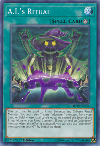 A.I.'s Ritual [IGAS-EN054] Common Yu-Gi-Oh!