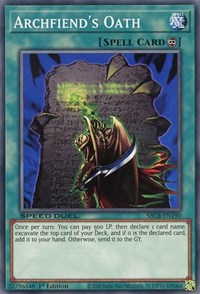 Archfiend's Oath [SBCB-EN190] Common Yu-Gi-Oh!